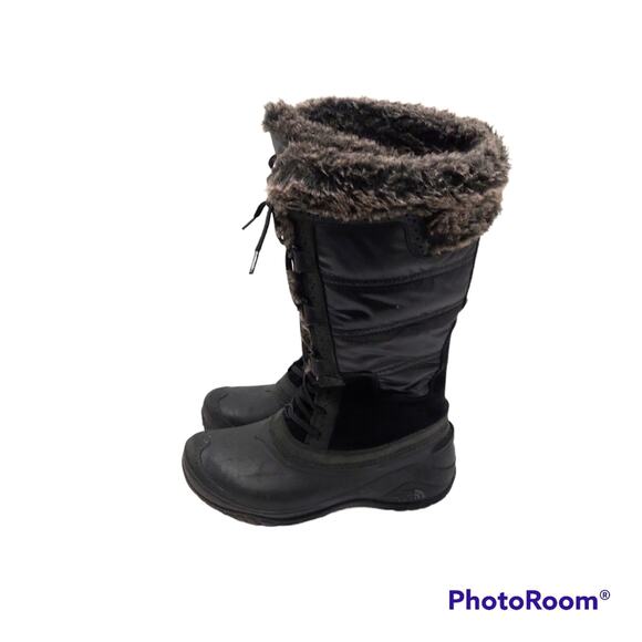 North Face Shellista Tall Waterproof Winter Boots Size 7 - Picture 5 of 12